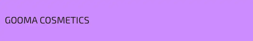 GOOMA COSMETICS